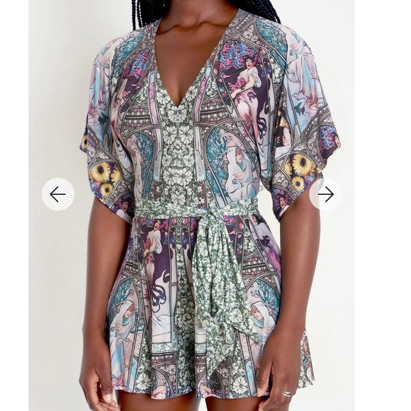 Four Seasons slinky playsuit -limited - Picture 6 of 9